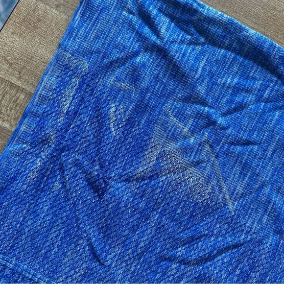 LULULEMON Swiftly Tech Tank Top Racerback Heathered Lakeside Blue - Picture 6 of 6